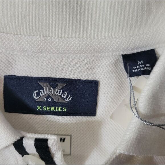 Callaway Men's White C-Tech X-Series Golf Polo - Picture 2 of 14